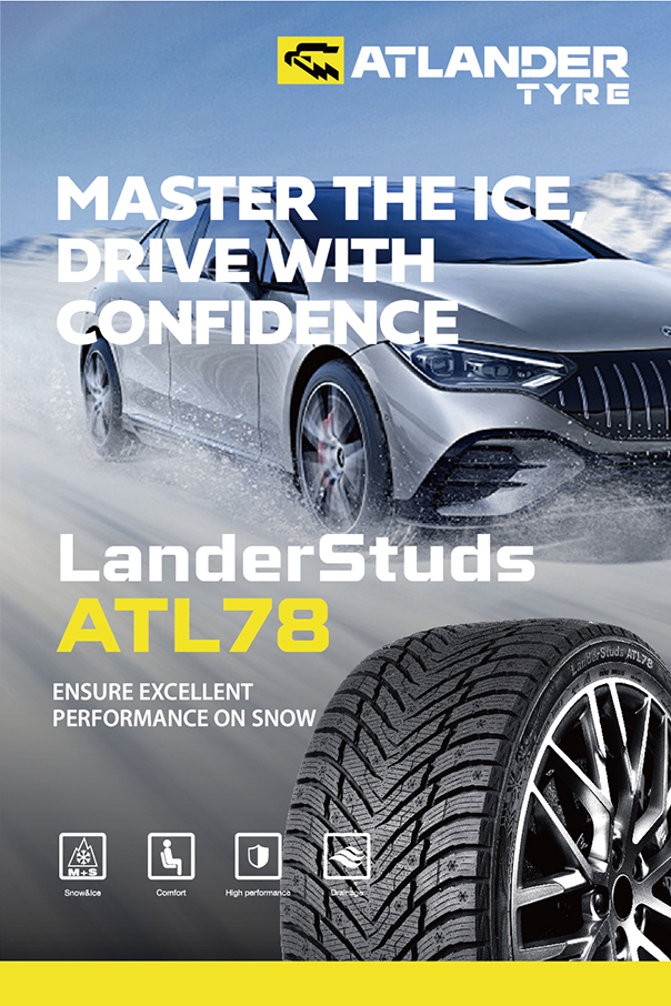 LanderStuds ATL78 — Master the ice, drive with confidence