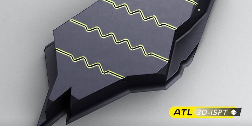 3D Interlocking Steel Plate Technology diagram